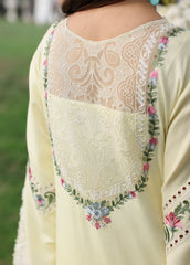 Tales of Petals by Sardinia Unstitched Embroidered Luxury Lawn 3 Pcs Suit SRD26UTP D-3 Daisy Dream – Festive