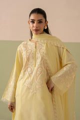 Butter Emb Farshi Shalwar 3pc