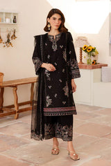 Mai tai 3Pc - Embroidered Khaddar Dress