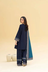 Alif Emb Shawl 3pc Set