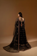 Hem-Stitch Luxury Unstitched Wedding Collection – Roshna-02