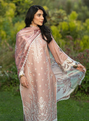 Zainab Chottani Unstitched Embroidered Lawn 3 Piece Suit ZC26ULE Esme 02 – Eid Collection