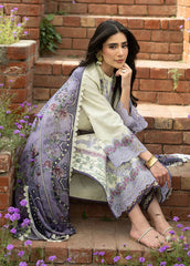 Zainab Chottani Unstitched Embroidered Jacquard 3 Piece Suit ZC26ULE Kyra 04 – Eid Collection