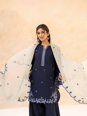Trop Emb Farshi Shalwar 3pc