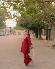 Sadaf Emb Farshi Shalwar Set