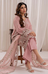 Zurr Khoobsorat'25 by AB Textile Embroidered Chiffon Suit Ready To wear 3 Piece - Formal Collection