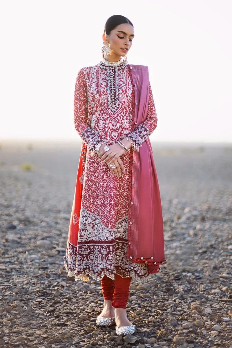 Sana Safinaz Luxury Lawn Embroidered Collection - SSL-9A