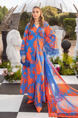 Maria.B Luxury Embroidered Lawn 3 Piece - Unstitched M.Prints | MPT-2111-B
