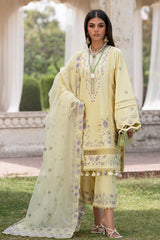 Zarposh Luxury Embroidered Lawn Suits Unstitched 3 Piece ZCLL25-Moondale