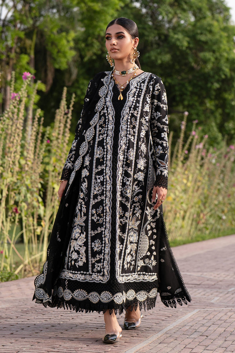 Zarposh Luxury Embroidered Lawn Suits Unstitched 3 Piece ZCLL25-Selara