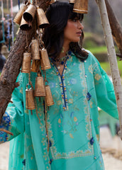 Meili by Zaha Unstitched Embroidered Lawn 3 Piece Suit ZK26UML ZL26-06A – Festive Collection