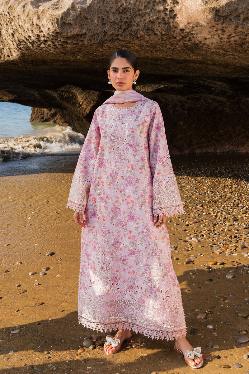 Endless by Afrozeh Embroidered Lawn Suits Unstitched 3 Piece AF25ES D-05 Zar - Summer Collection