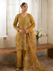 Sauve by Emaan Embroidered Organza Suit Unstitched 3 Piece EA24S Zoe – Summer Collection