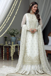 Gulmina Wedding Embroidered Chiffon Suits Unstitched 3 Piece GLM25EU D-03 – Formals Collection