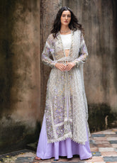 Lavie Haute by Esmel Unstitched Wedding Embroidered Net Suits 3 Piece EML25WU D-101 Naiora – Wedding Collection