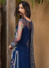 Lavie Haute by Esmel Unstitched Wedding Embroidered Net Suits 3 Piece EML25WU D-102 Seraine – Wedding Collection