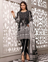 ZAVIYA BLACK & WHITE PRINTS - 02