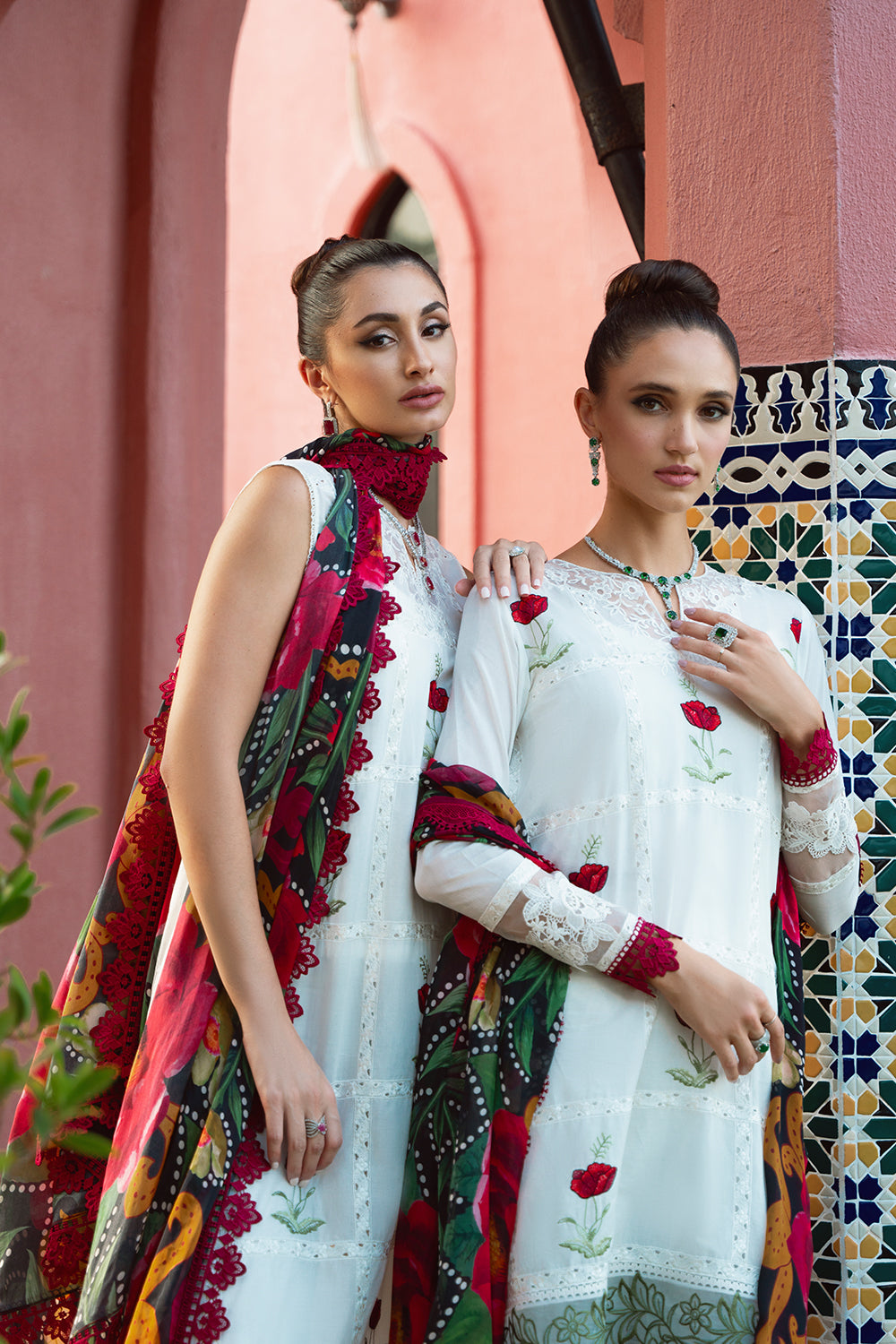 Saira Rizwan Embroidered Lawn Suits Unstitched Lawn SR24L2 D-03 Aira - Summer Collection-