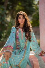 Qalamkar Embroidered Silk Suits Unstitched 3 Piece QLM24LS UA-06 SARA – Luxury Collection