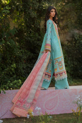 Qalamkar Embroidered Silk Suits Unstitched 3 Piece QLM24LS UA-06 SARA – Luxury Collection
