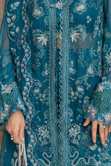 Qalamkar Embroidered Chiffon Suits Unstitched 3 Piece QLM25QC WC-04 Nessa – Formals Collection
