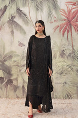 Romansiyyah by Emaan Adeel Embroidered Chiffon Suits Unstitched 3 Piece EA25RLF Zareenah – Formals Collection