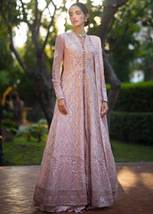 Roohi By Mushq Embroidered Organza Suit Unstitched 4 Piece MQ24R Aanya - Luxury Collection