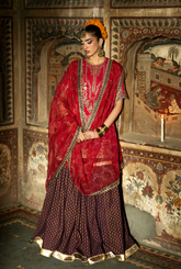 Singhar By Saad Shaikh Embroidered Raw Silk Suits Unstitched 3 Piece SSK25SG GULRUKH – Festive Collection