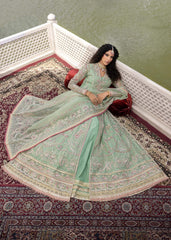 Sardinia Wedding Embroidered Suit Unstitched 3 Piece SRD24B 606 Bahar Bano – Formal Collection