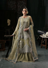 Sardinia Wedding Embroidered Organza Suits Unstitched 3 Piece D-1206 Inara – Formals Collection
