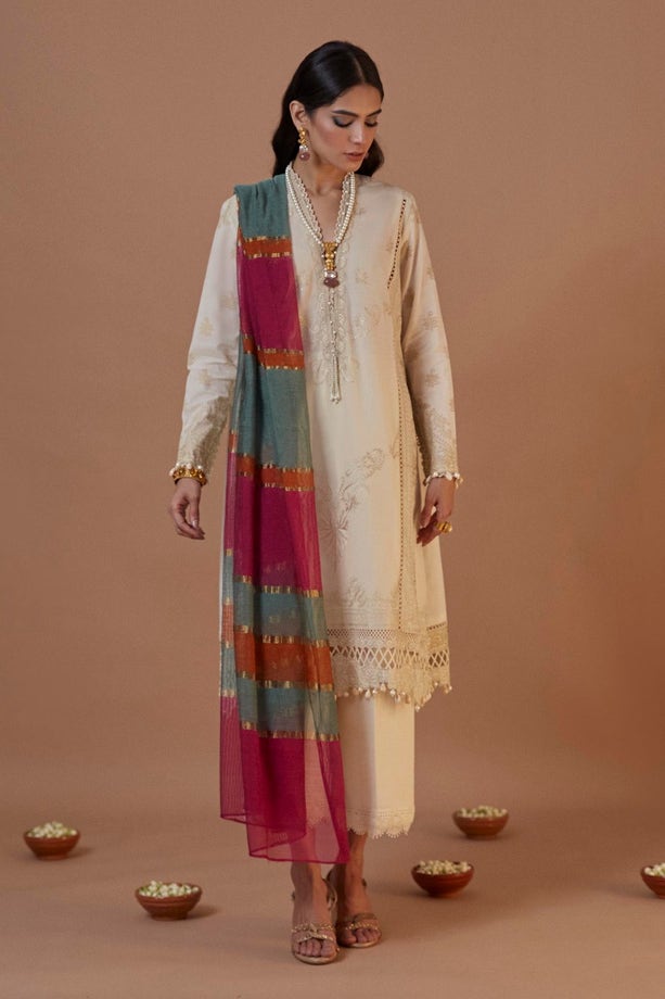 Sana Safinaz Luxury Muzlin Lawn Embroidered - 16B