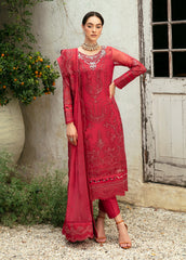 Gulaal Embroidered Chiffon Suits Unstitched 4 Piece GL24CD D-03 Ulmaria - Luxury Collection-