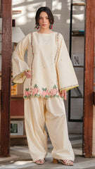 Heba Emb Farshi Shalwar Set