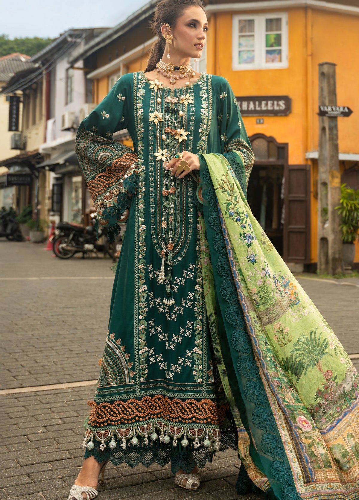 Neroli By Annus Abrar Unstitched Embroidered Lawn 3 Piece Suit ABR26UNL 03 Rela – Festive Collection