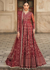 Pehli Nazar by Ayzel Embroidered Net Suit Unstitched 3 Piece AAF24P D-01 Zulekha – Festive Collection