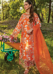 Carnation By Rang Rasiya Embroidered Lawn Suit Unstitched 3 Piece RR24CF D-06 Coco – Summer Collection
