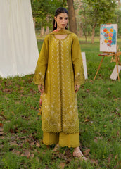 Rang Rasiya Unstitched Embroidered Luxury Lawn 3 Piece Suit RR26ULE HAYA – Eid Collection