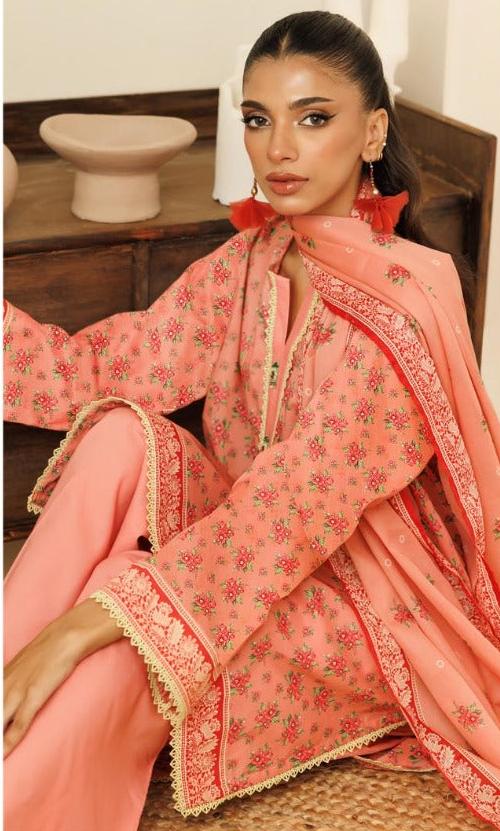 Orient Luxury Prints 3pc Un-stitched Summer Collection’26 – OTL-24-416