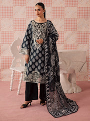 Afsana by Mahnur Embroidered Lawn Suit Unstitched 3 Piece AFS26IB AL-05 – Summer Collection