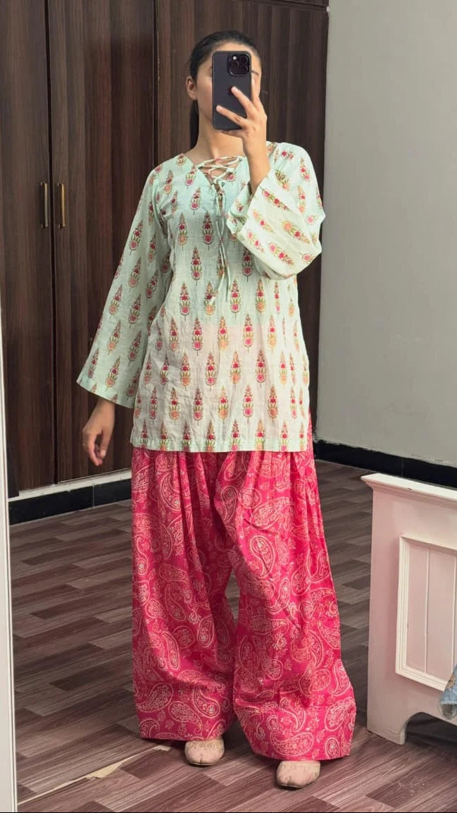 Digital Farshi Shalwar Set