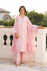 Summer Together by Afrozeh Unstitched Embroidered Lawn 3 Piece Suit AF26UST D-1 AMOURA – Festive Collection