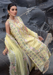 Crimson by Saira Shakira Embroidered Lawn Suits Unstitched 3 Piece CR2LS – Believe In Her – Topaz Yellow