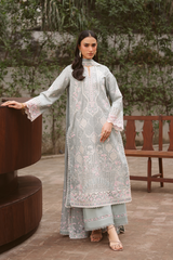 Serein By Ayzel Embroidered Lawn Suit Unstitched 3 Piece SAY26R LURELL – Summer Collection
