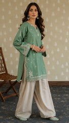 Aveen Emb Farshi Shalwar Set