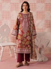 Jahaan by Mahnur Embroidered Lawn Suit Unstitched 3 Piece JAH26IB AL-005 – Summer Collection