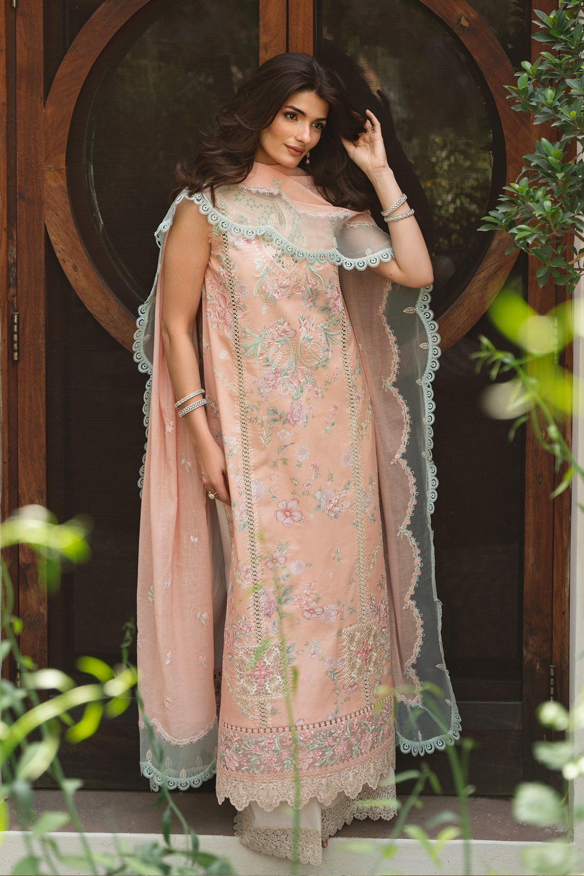 Whisper by Ayzel Unstitched Embroidered Lawn 3 Piece Suit AAF26ULW Dew ZWU-0132-3PO – Eid Collection