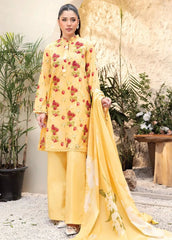 M basic Elaheh by Maria B Printed Lawn Suit Unstitched 3 Piece MB25EM D-06 – Summer Collection