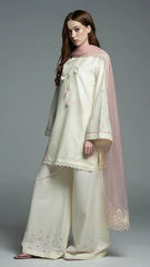 Carib Emb Farshi Shalwar 3pc