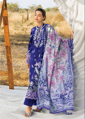 Zainab Chottani Unstitched Embroidered Luxury Lawn 3 Piece Suit ZC26ULZ D-13 VIOLA – Summer Collection