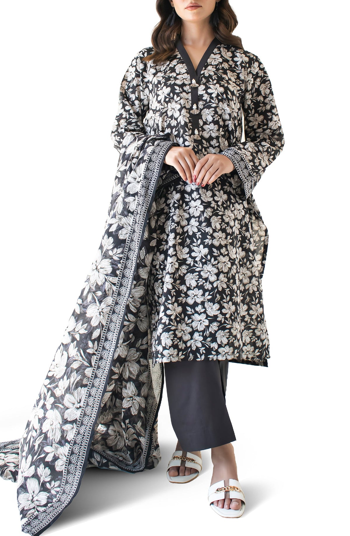 Orient Luxury Prints 3pc Un-stitched Summer Collection’26 – OTL-24-316